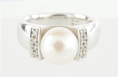 Brillantring zus. 0,08 ct - Klenoty a Hodinky