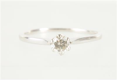 Brillantsolitär ca. 0,25 ct - Jewellery and watches