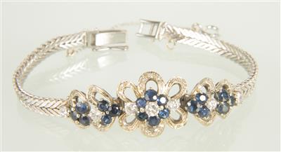 Brillant Saphirarmband - Schmuck und Uhren