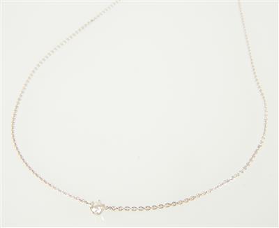 Brillantcollier ca. 0,15 ct - Jewellery and watches