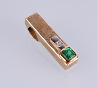 Diamantanhänger ca. 0,10 ct - Jewellery and watches