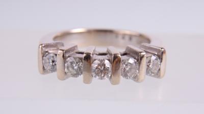 Brillantring zus. 0,75 ct - Gioielli e orologi