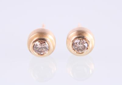 Brilllantohrstecker zus. ca. 0,50 ct - Gioielli e orologi