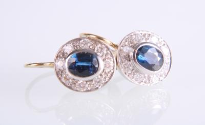 Brillantohrringe zus. ca. 0,60 ct - Schmuck und Uhren