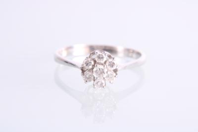 Brillantring zus. 0,33 ct - Schmuck und Uhren