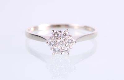 Brillantring zus. ca. 0,35 ct - Klenoty a Hodinky