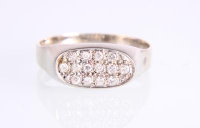 Brillant Diamantring zus. ca. 0,20 ct - Gioielli e orologi