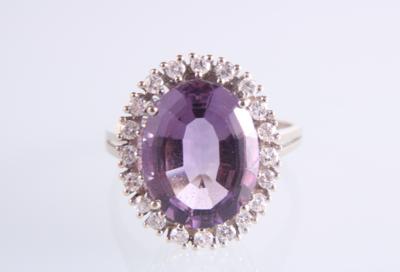 Brillant-Amethyst Ring - Jewellery and watches