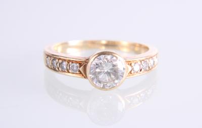 Brillantring zus. ca. 1 ct - Schmuck und Uhren