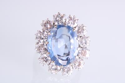 Brillantring zus. ca. 3,60 ct - Klenoty a Hodinky