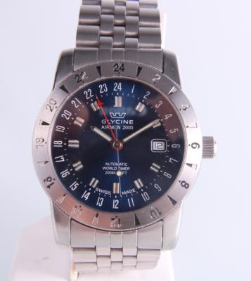 GLYCINE Airman 2000 World Timer - Jewellery and watches
