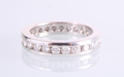 Brillantmemoryring zus. ca. 1,25 ct - Jewellery and watches