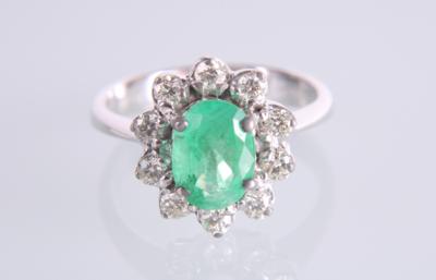 Brillantring zus. 0,42 ct - Schmuck und Uhren