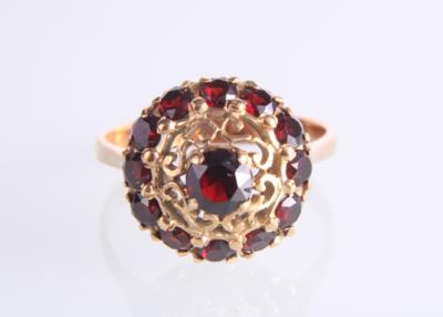 Granatring - Schmuck und Uhren