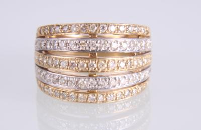 Brillantring zus. ca. 0,90 ct - Jewellery and watches