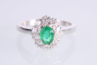 Brillantring zus. 0,34 ct (grav.) - Klenoty a Hodinky