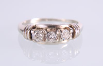 Brillantring zus. ca. 0,35 ct - Klenoty a Hodinky