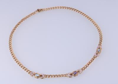 Diamantcollier - Schmuck und Uhren