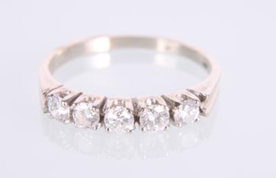 Brillantring zus. ca. 0,50 ct - Schmuck und Uhren