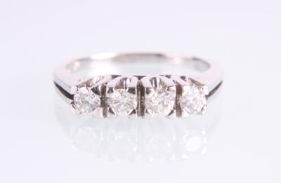 Brillantring zus. ca. 0,60 ct - Schmuck und Uhren