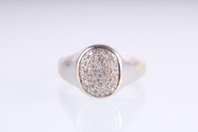 Brillantring zus. ca. 0,25 ct - Klenoty a Hodinky