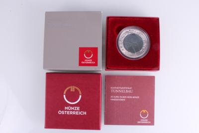Bimetall Niobmünzen 25 Euro - Gioielli e orologi