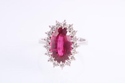 Brillantring zus. ca. 0,50 ct - Klenoty a Hodinky