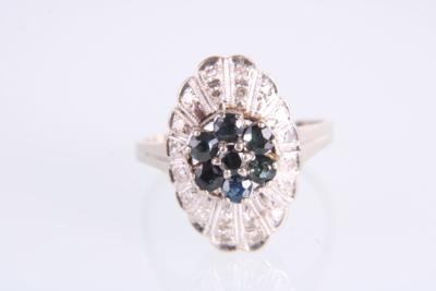 Diamantring zus. ca. 0,20 ct - Schmuck und Uhren