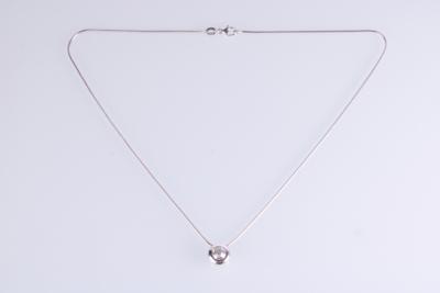 Altschliffbrillantsolitär Collier ca. 1,15 ct - Klenoty a Hodinky