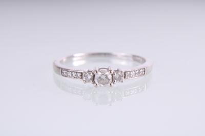 Brillantring zus. ca. 0,20 ct - Gioielli e orologi