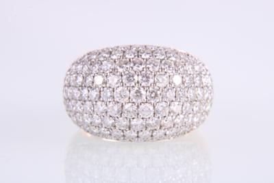 Brillantring zus. ca. 3,90 ct - Schmuck und  Uhren