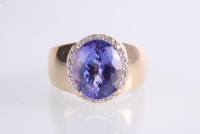 Brillantring zus. ca. 0,25 ct - Gioielli e orologi