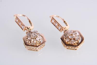 Diamantohrringe zus. ca. 1,20 ct - Jewellery and watches