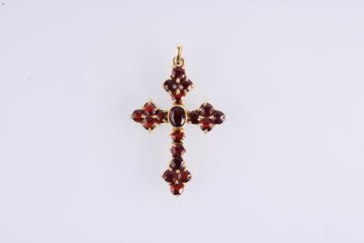 Granatkreuz - Schmuck und  Uhren