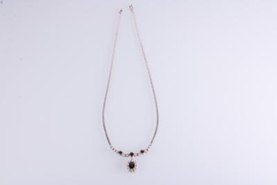 Brillant Saphir Collier - Klenoty a Hodinky