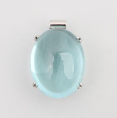 Aquamarinanhänger ca. 30,00 ct - Schmuck und Uhren