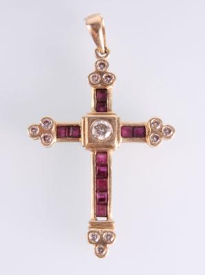 Brillant Rubin Kreuz - Šperky a hodinky