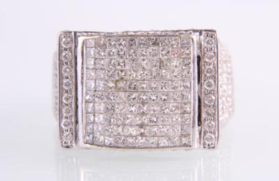 Brillant-/Diamantring zus. ca. 2,60 ct - Gioielli e orologi