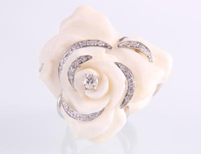 Brillantring "Rose" - Schmuck und  Uhren