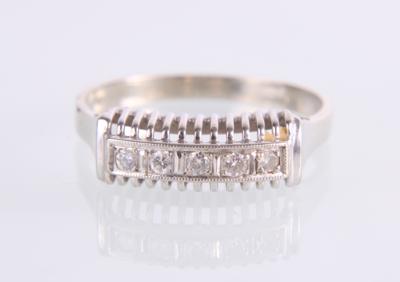 Brillantring zus. ca. 0,10 ct - Klenoty a Hodinky