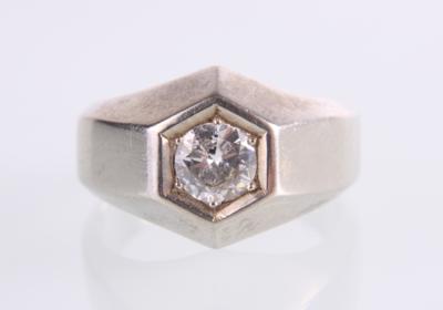 Brillantsolitär ca. 0,50 ct - Schmuck und  Uhren