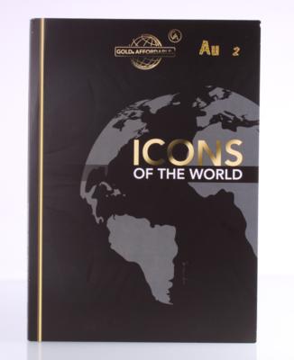 Goldmünzensatz "Icons of the World" - Klenoty a Hodinky