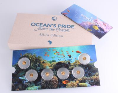 Goldmünzensatz "Ocean's Pride" - Klenoty a Hodinky