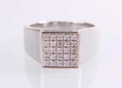 Brillantring zus. ca. 0,40 ct - Jewellery and watches